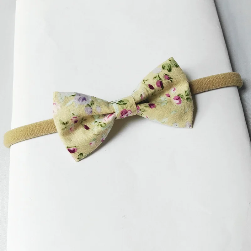 8 purple fabric bow