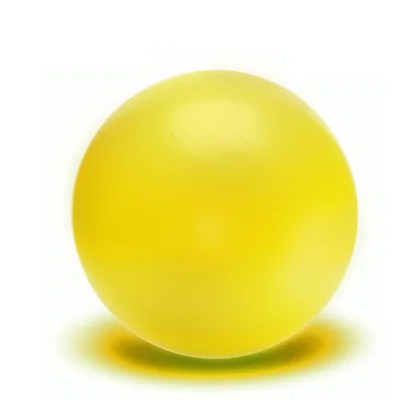 Мини-мяч для йоги физический фитнес-мяч для фитнеса прибор мяч для тренировки баланса Тренажёр для дома сферы для балансировки прибор для занятия йогой 25 см - Цвет: Цвет: желтый