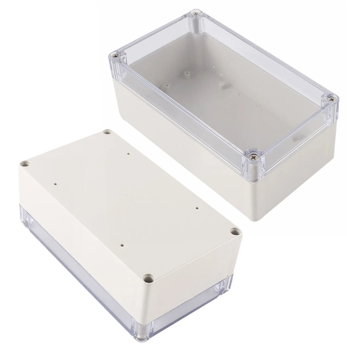 1pc Mayitr Waterproof Enclosure Case Clear Cover Plastic DIY Electronic Project Instrument Box 158mmx90mmx60mm