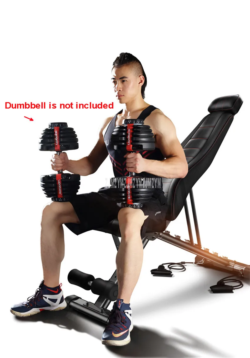 D-008 Многофункциональный гантель для тренировок скамейка с регулируемой высотой для фитнеса скамья для скручивания стул для упражнений фитнес-оборудование нагрузка 300 кг