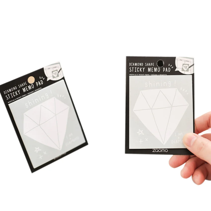 

30pcs/pack Diamond Cute Creative Posted Note Book Stickers Paper School Supplies