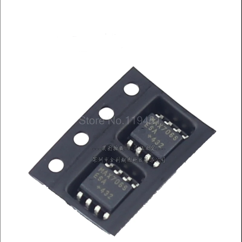 MAX706SESA Supervisor Push-Pull, тотем 1 канал 8-SOIC