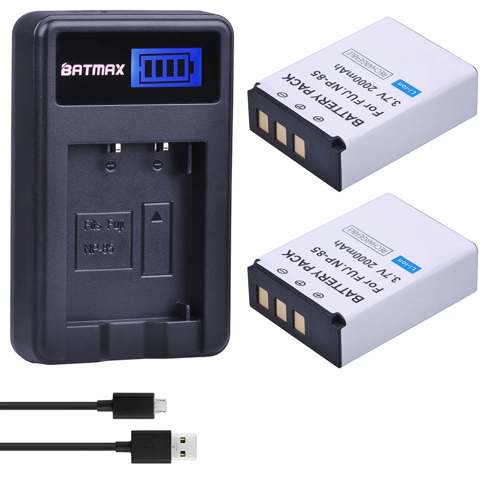 AKKU Ladegerät MICRO USB für FUJIFILM Finepix SL305 Finepix SL1000 