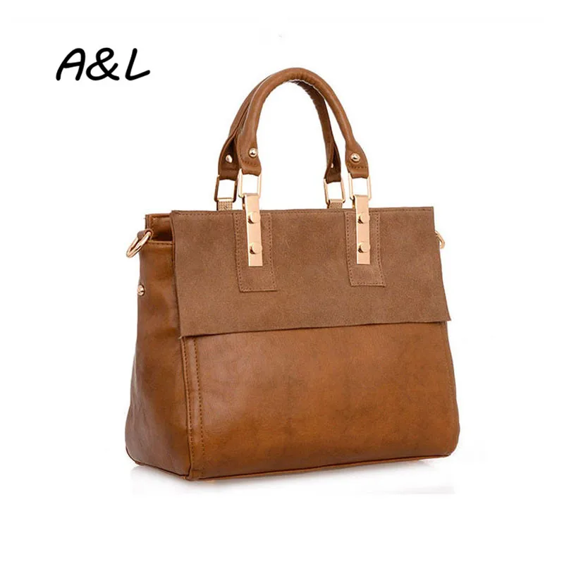 

Women Bag Vintage Frosted Leather Large Capacity Handbag Luxury Designer Business Casual Tote Fashion Retro Shoulder Bag B0031