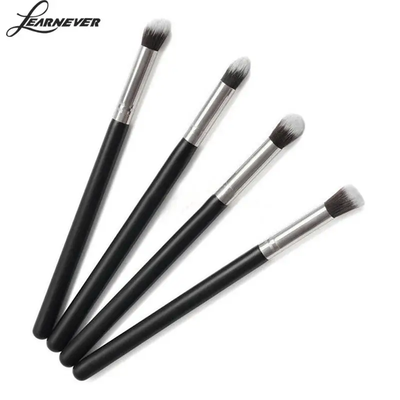 

LEARNEVER 4Pcs/lot Pro Makeup Brush Kit Eye shadow Powder Foundation Blending Brush Eyeliner Eyeshadow Blending Make up Brush