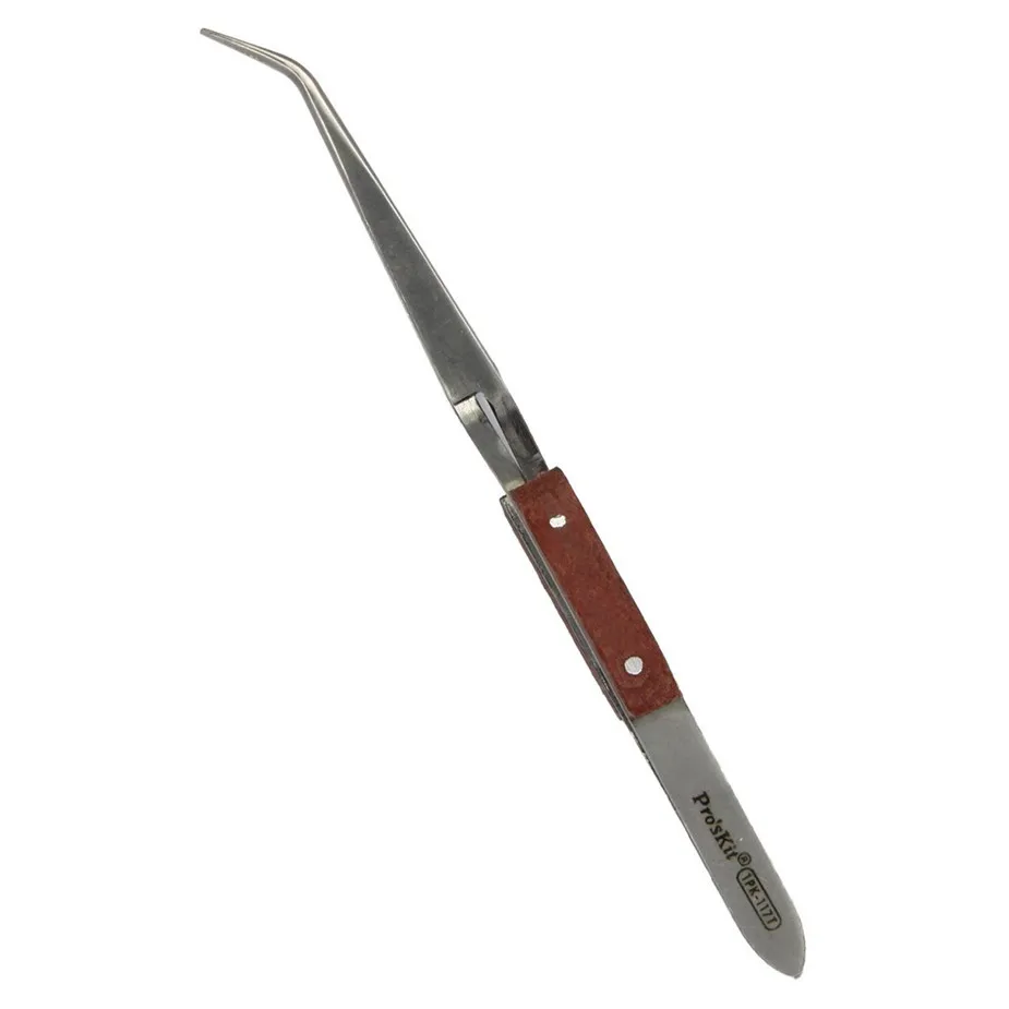 

Pro'sKit 1PK-117T Cross-Leg Soldering Tweezer (164mm)