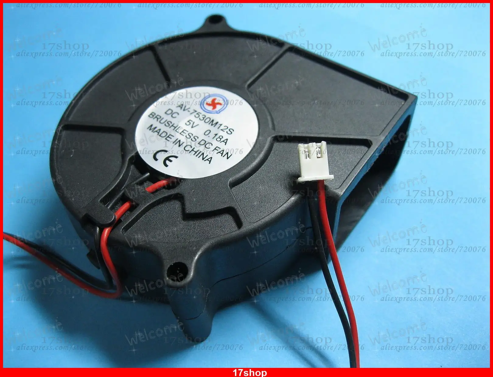 1 шт. бесщеточный вентилятор постоянный ток 5 в 7530 с 75x30 мм 2pin|blower|fan blower |