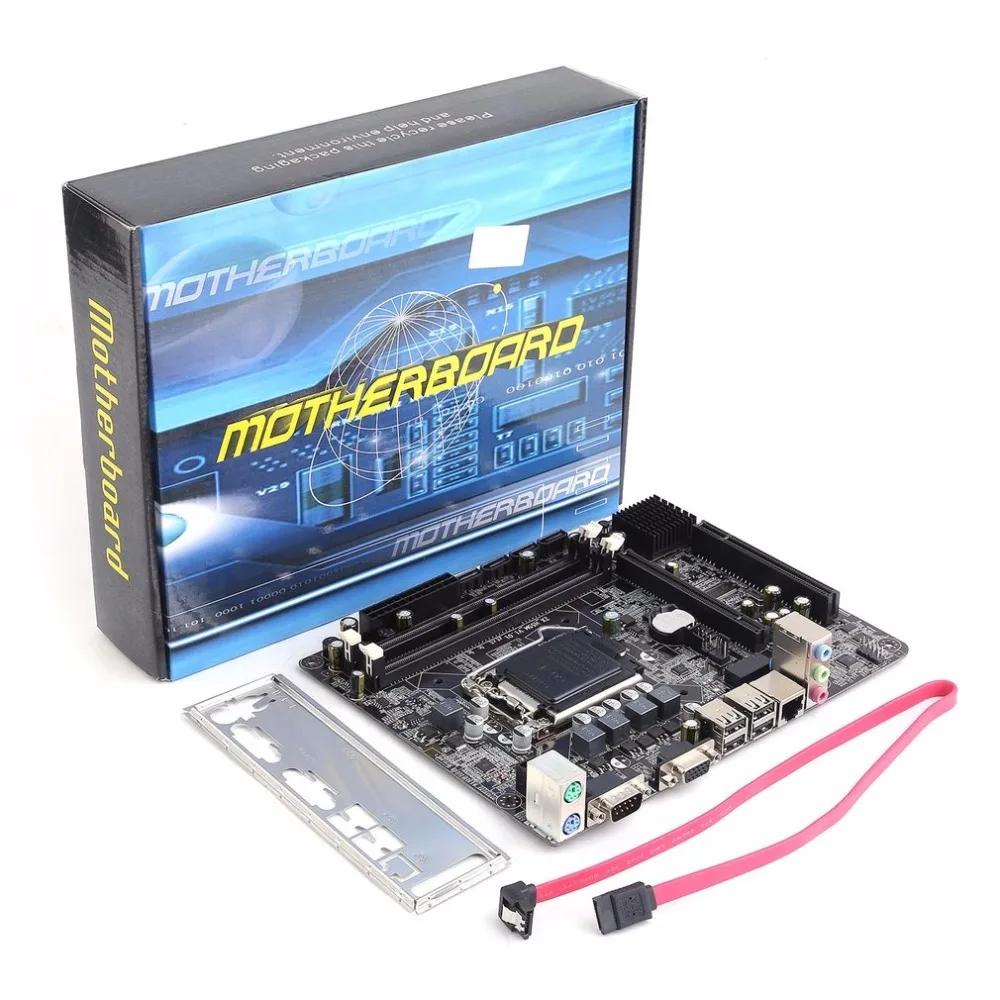 

Professional Motherboard H55 A1 LGA 1156 DDR3 RAM 8G Board Desktop Computer Motherboard 6 Channel Mainboard