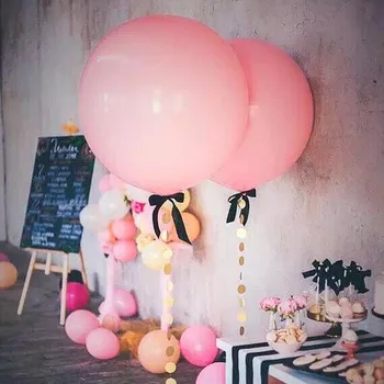 

36'' 90cm Balloon Balls Helium Inflatable Ball Wedding Party Big Large Latex Ballons Birthday Party Decoration Air Balloons