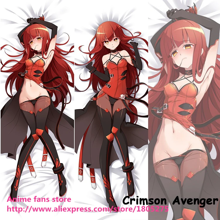 

Cool Hot Game ELSWORD Elesis Crimson Avenger Pillowcase Pillow Case decorative Hugging Body Bedding
