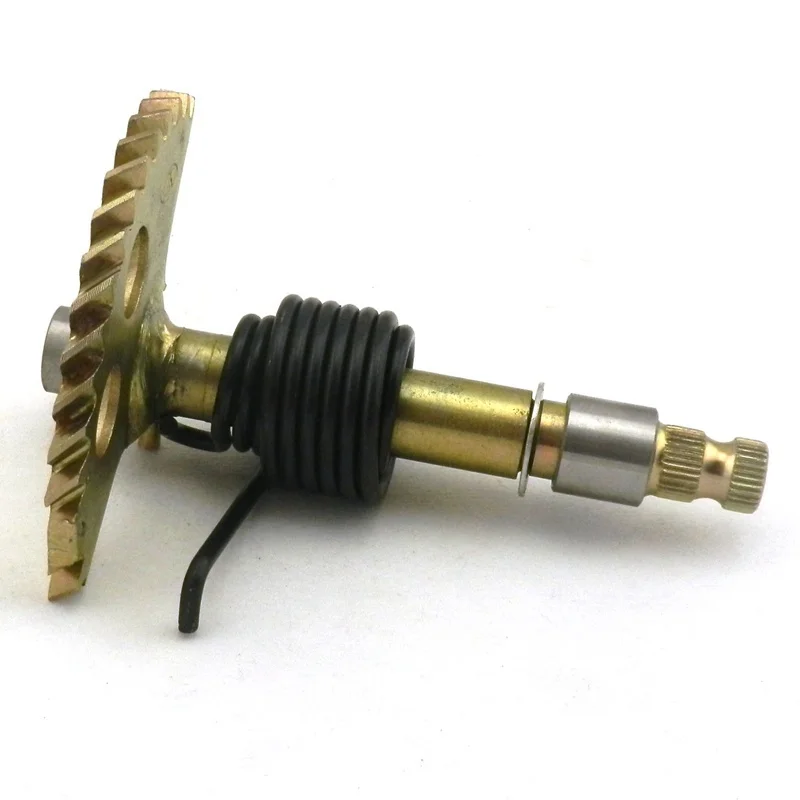 130mm Scooter Kickstarter Kick Start Gear Shaft Spindle With Spring For