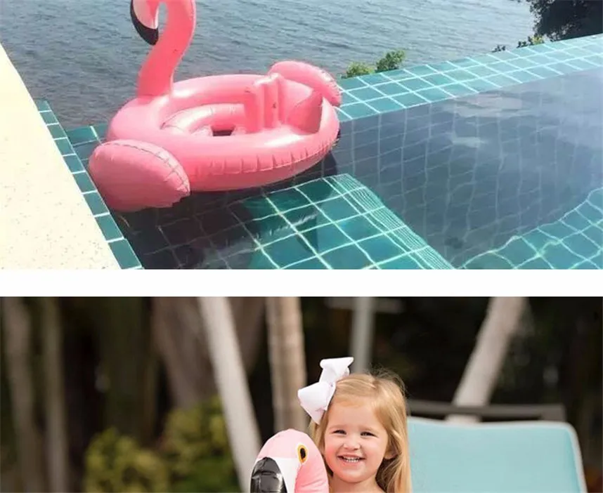 Розовый фламинго детей плаванию race высокое качество прекрасный детский бассейн аксессуары игрушки