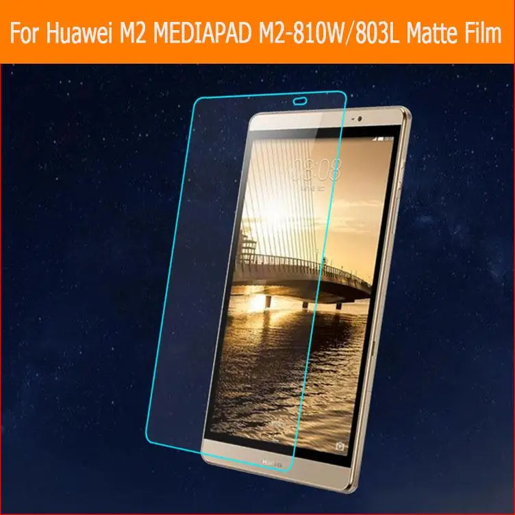Антибликовая матовая защитная пленка для экрана Huawei M2 MEDIAPAD с защитой от