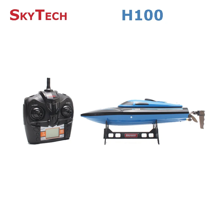 TKKJ H100 2.4G RC قارب 180 درجة الوجه عالية السرعة الكهربائية RC سباق قارب لحمامات السباحة ، البحيرات و في الهواء الطلق مغامرة