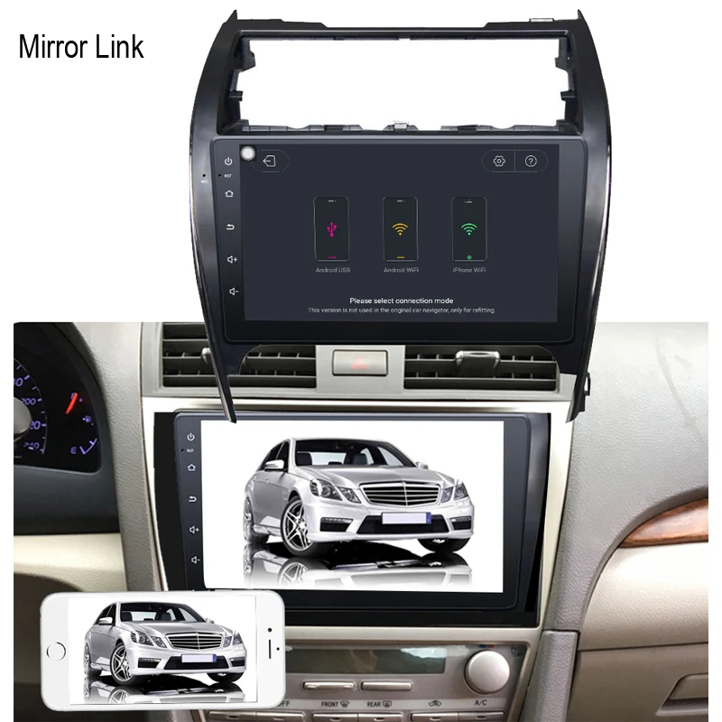 Top Sbaid 10.1" Android Coche Gps Reproductor Multimedia paraToyota Camry EE. UU. y Medio Oriente versión 2012, 2013, 2014 radio car 8