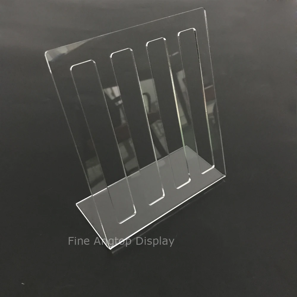 

Desktop L Shape Acrylic Hair Clip Jewelry Hairpin Display Stand Holder Retail Show