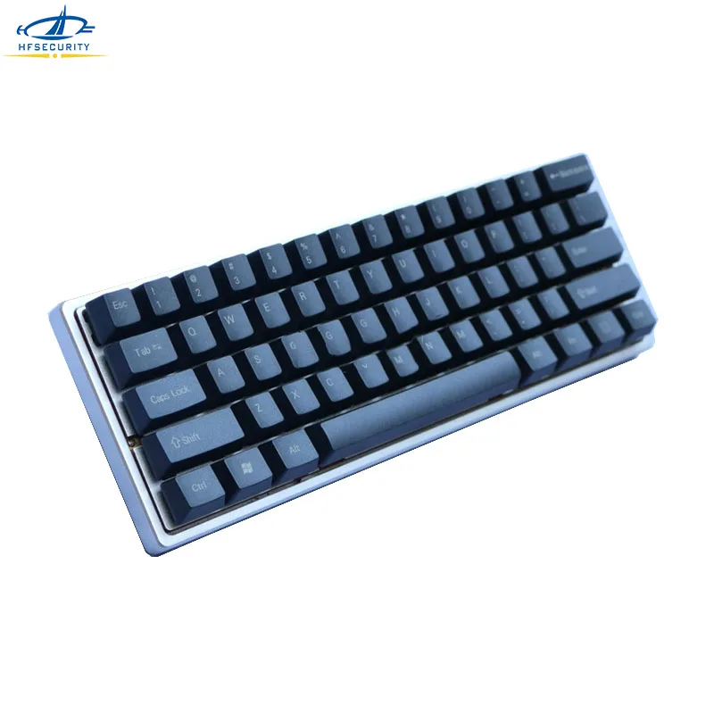 

HFSECURITY GH60 87 104 108 OEM PBT Keycaps Black Filco Keycasps Keypress For Mechnical Keyboard Gaming Keyboards