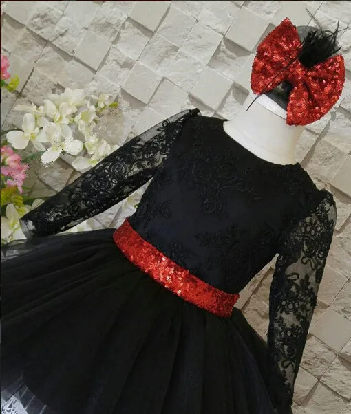 red black frock