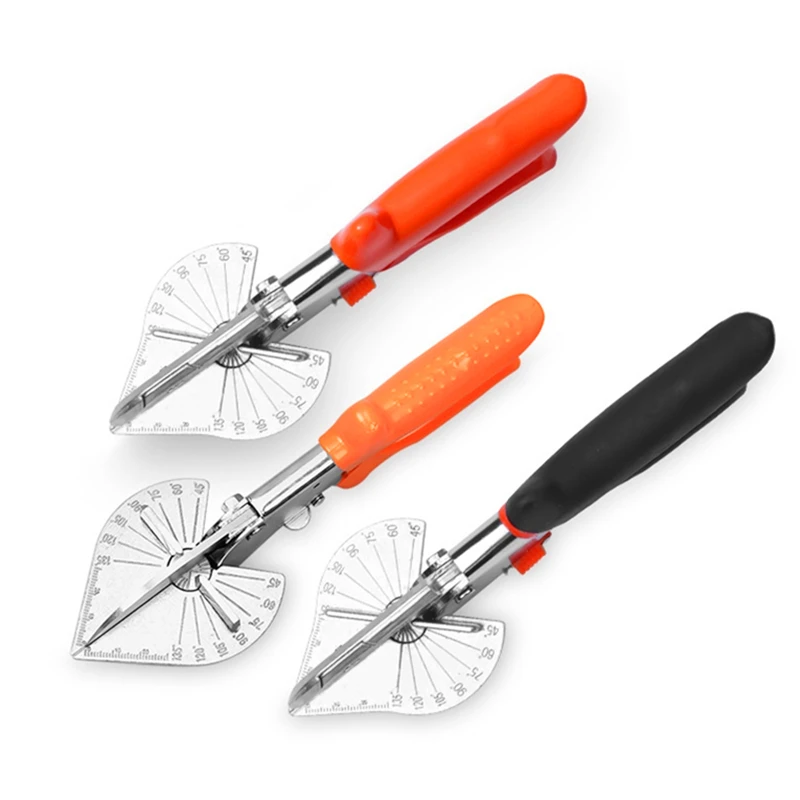 

Photo Frame Angle Cutter 8 Inch Trunking Scissors 45/90 Degree Universal Multifunction U-shaped Edge Woodworking Buckle Pliers