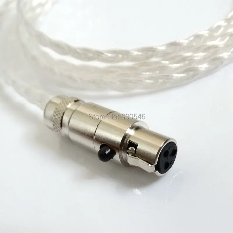 2,5 м 8FT 6,35 мм 1/4 6 основной 4N OCC посеребренный кабель для наушников Upgrade кабель для AKG K240 K242 K271 K272 K702 Q701 DAC