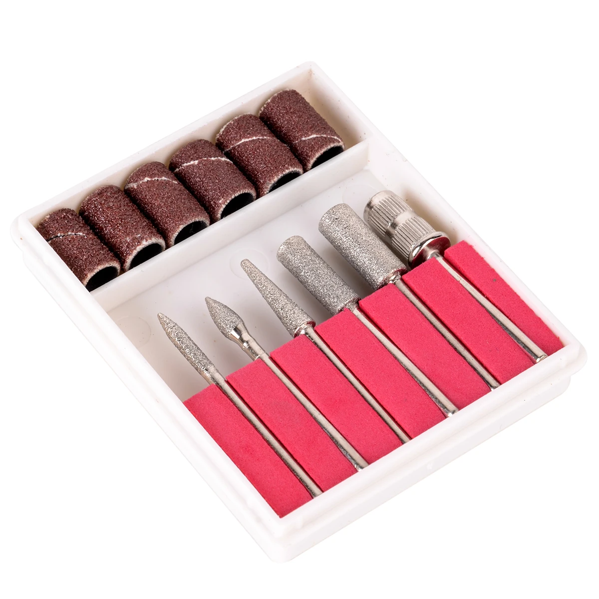 1 Set Electric Nail Art Drill File Machine Manicure Pedicure Grinding Cuticle Polishing Tool EU Plug