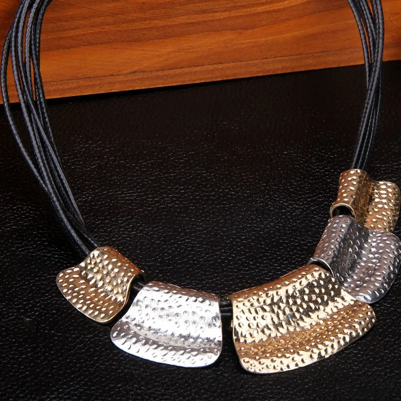 Hot Maxi Necklace Colar Big Brand Collares Bib Choker Chunky Woman Necklace Vintage Statement Necklace Fashion Jewelry Wholesale 2