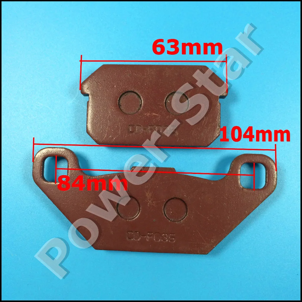 

Free Shipping Rear Brake Pads For Kazuma XinYang Jaguar 500CC Quad ATV Parts