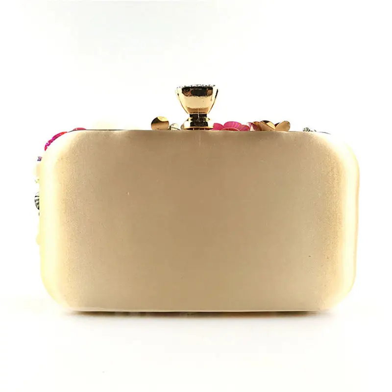  Flower Decoration Evening Bag crossbody Bags for Women 2019 Messenger Bags women's bag bolsa feminina sac a main 40AP0817