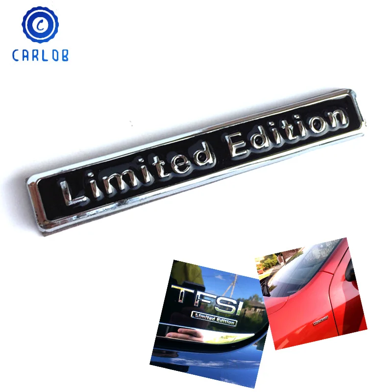 

CARLOB 3D Car Styling Limited Edition Emblem Badge Chrome Metal Sticker Motorcycle Decal For HARLEY YAMAHA Suzuki Honda Kawasaki