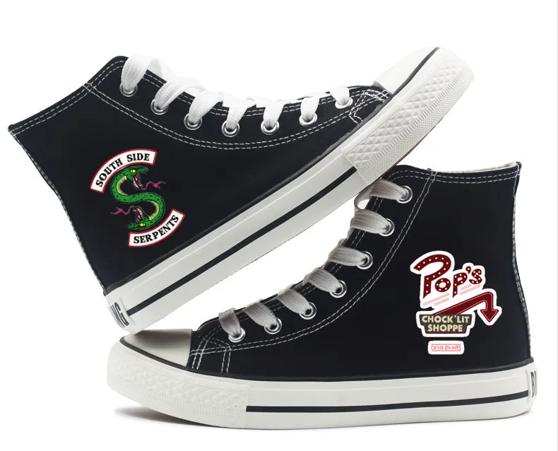 RIVERDALE SOUTHSIDE SERPENTS HIGH TOP SHOES (8 VARIAN)