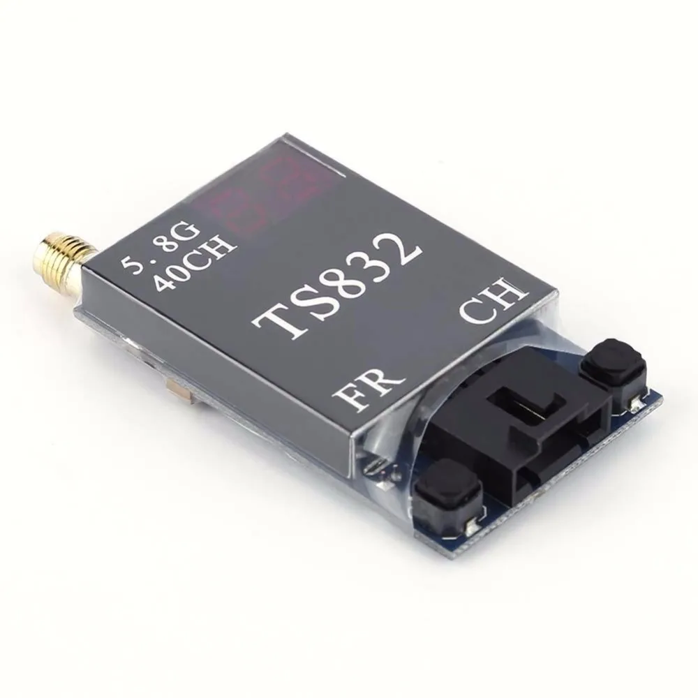 Black-5-8G-40-Channels-600MW-2db-Gain-FPV-Image-AV-Transmitter-System-TS832 (5)