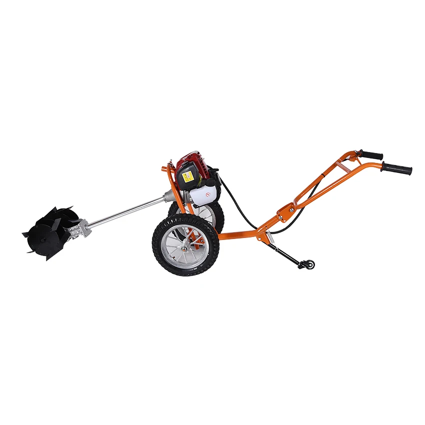 

Hand-push Multi-purpose Type Portable Weeding Machine Lawn Mower Soil Loosening Machine With Four-stroke GX35 140 Engine 1900W
