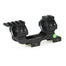 PPT универсальный 30 мм двойной прицел Крепление подходит 21,2 мм прицел с пузырьковым уровнем страйкбол адаптер для прицела для охоты стрельба gs24-0220