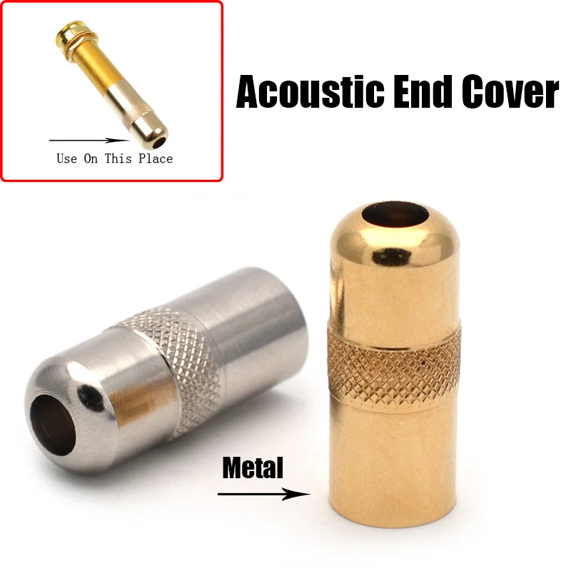 

10Pcs Back Cover for Acoustic End Pin Output Jack with 2 Color