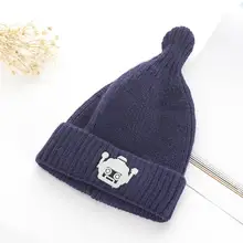 Feitong Детские Новинка зима теплая робот Kniting шляпа кость Лыжная маска# W37