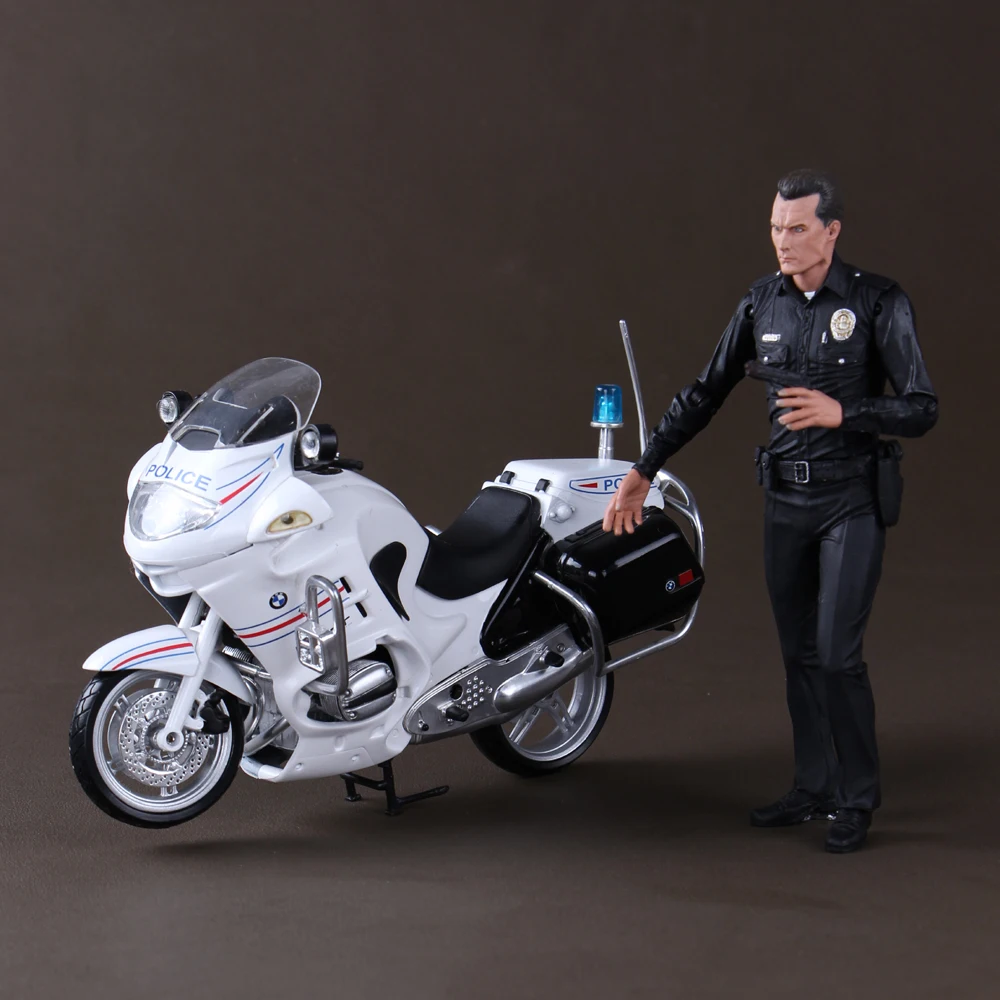 NECA Terminator Action Figure T1000 Гигроскопическая модель из ПВХ 7 дюймов 18 см MVFG132 с бесплатной