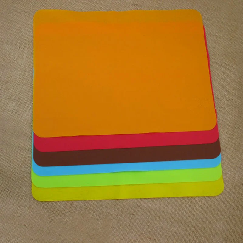 Silicone Mats Baking Liner Best Silicone Oven Mat Heat Insulation Pad Bakeware Kid Table Mat HG99