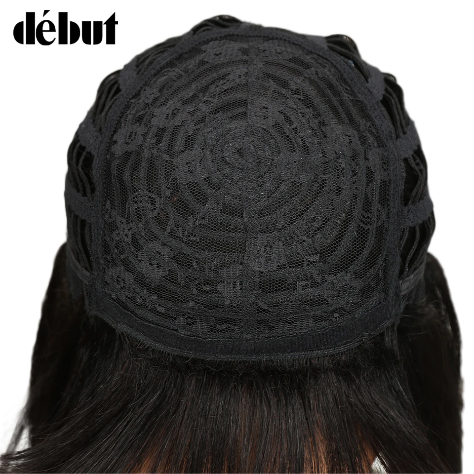 Debut Wigs For Black Women Straight Human Hair Wigs Brazilian Remy Short Bob Ombre Hair Wigs With Bangs Free Shipping