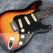 Китай firehawk электрогитара F s T электрическая гитара большая голова старый солнечный цвет