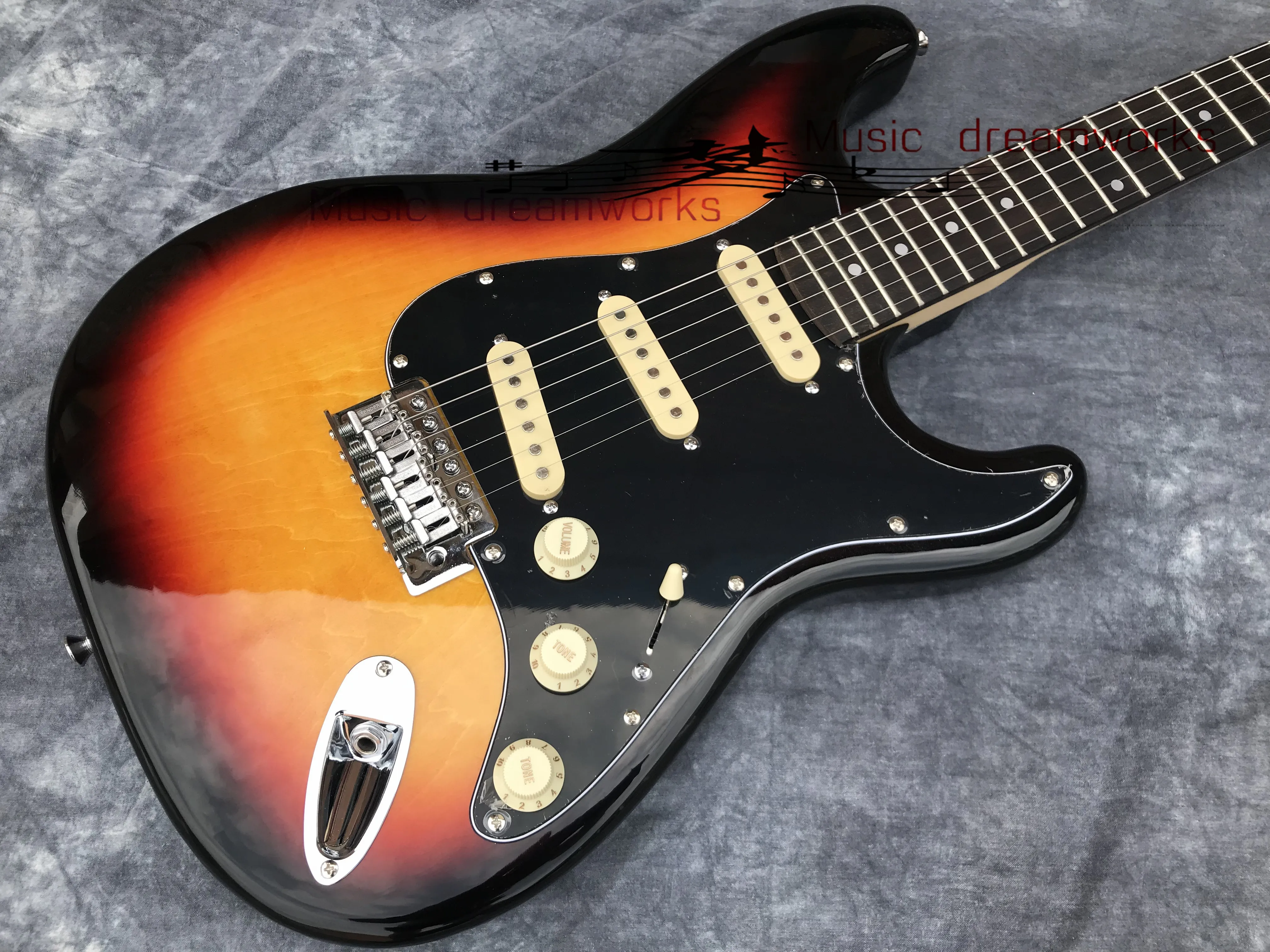 Китай firehawk электрогитара F s T электрическая гитара большая голова старый