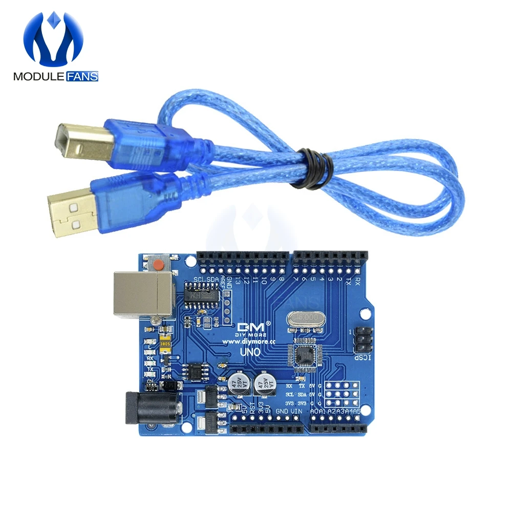 

UNO R3 Compatibles Board mit Atmel ATmega328P 16MHz CH340 CH340G USB Driver Module Replace Atmega16U2 one