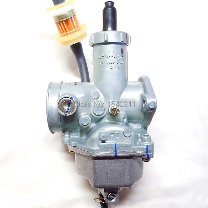 Карбюратор для мотоцикла Keihin PZ30 дроссель ручной КАРБЮРАТОР 30 мм Carb 200 ~ 250CC