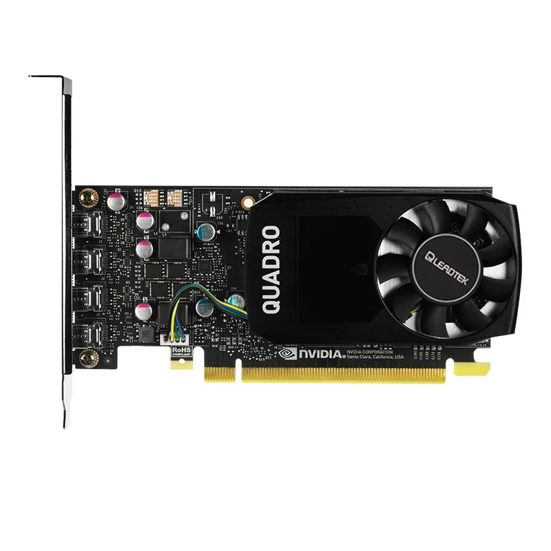 Leadtek Quadro P600 2GB Professional Graphic Design Workstation Graphics Card Supports 5K Three-Year Warranty