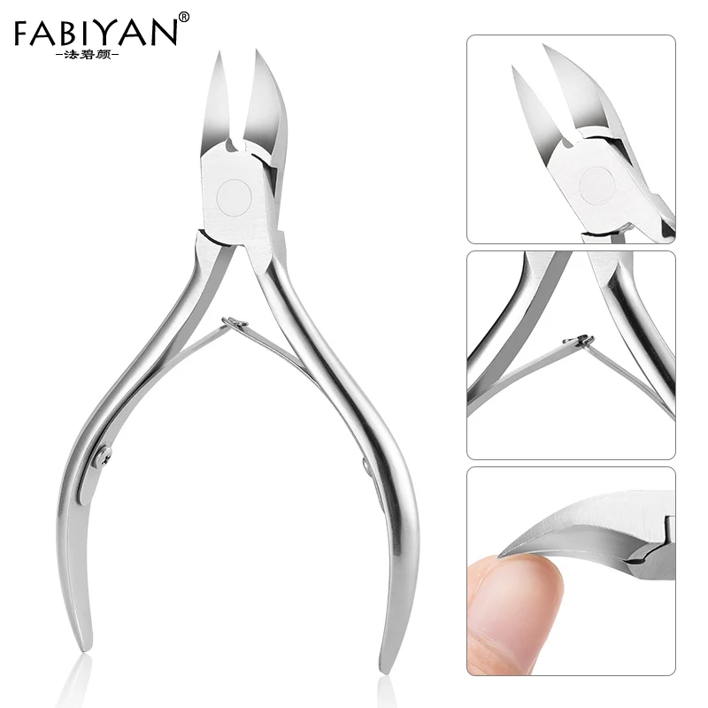 

Dead Skin Remover Nail Art Clipper Cutter Nippers Ingrown Pedicure Scissors Manicure Tool Cuticle Trimming Care Stainless Steel