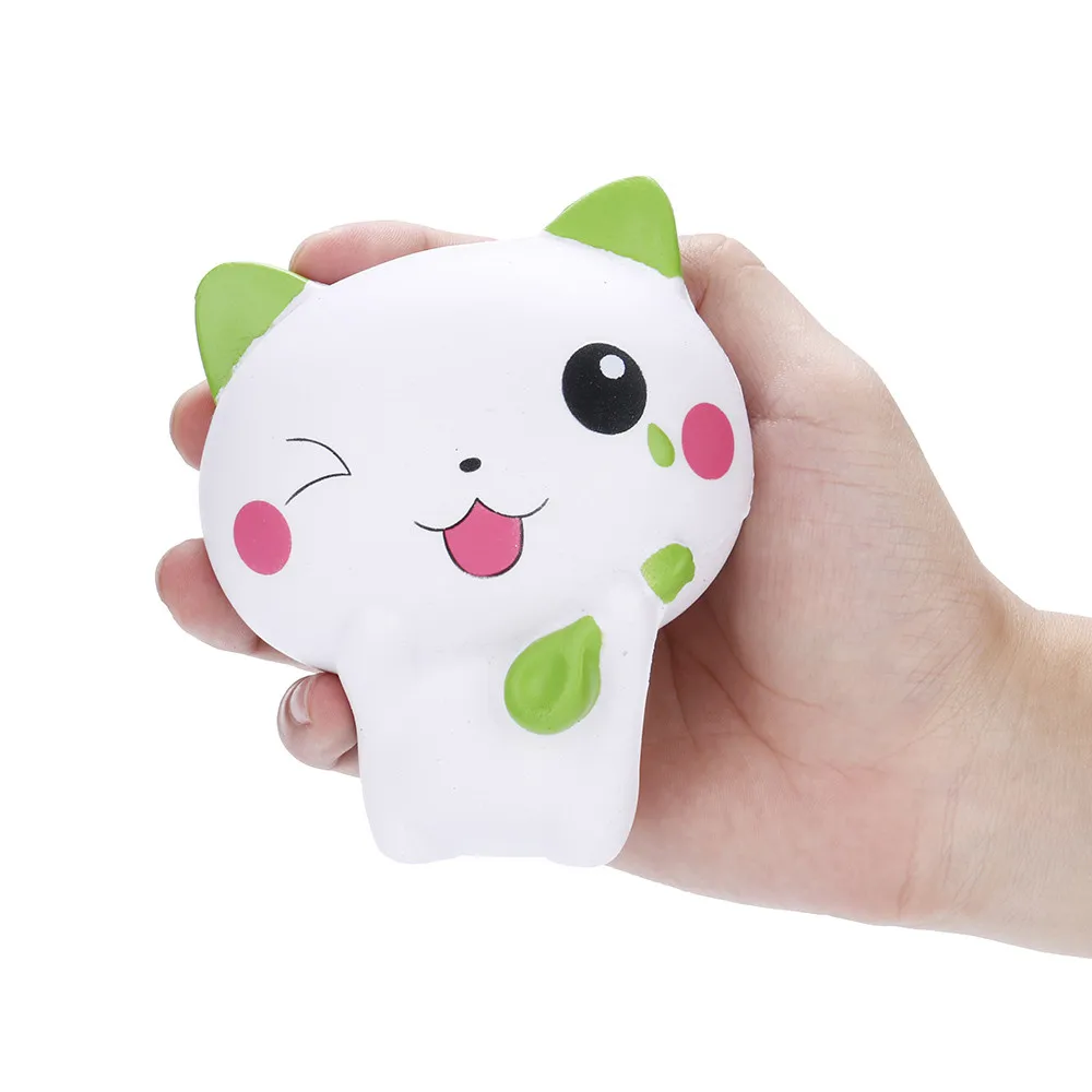 Мягкий медленный восстанавливающий крем для кошек Jumbo Kawaii, ароматическая игрушка для снятия стресса, подарок, мягкие медленные сжимающие игрушки Z04