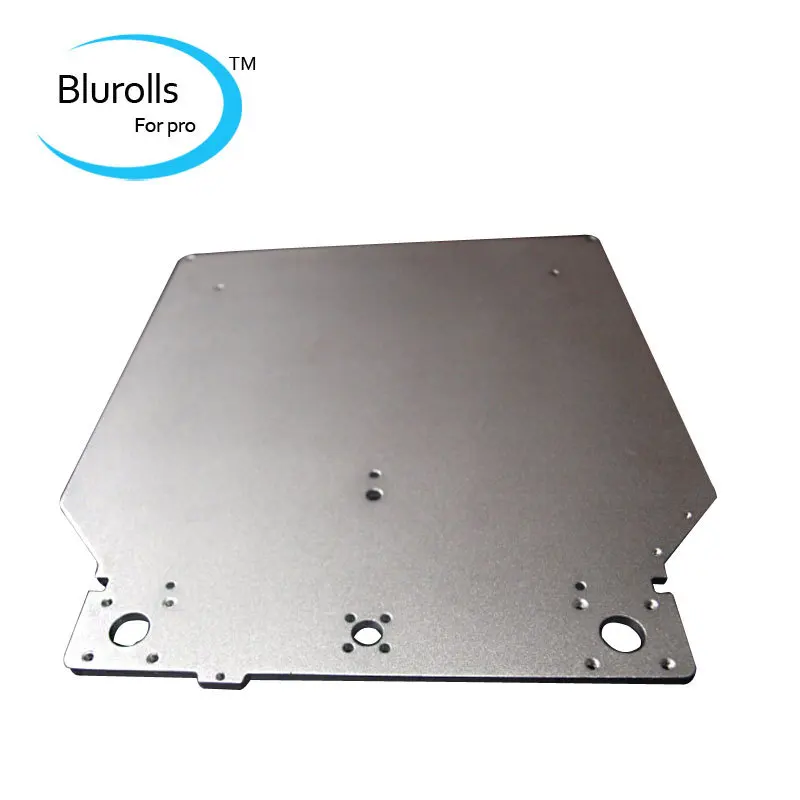 

Duarable UM2 Ultimaker 2 3d printer DIY aluminum alloy print table base plate platform 303.5*257*4mm oxidation treatment surface