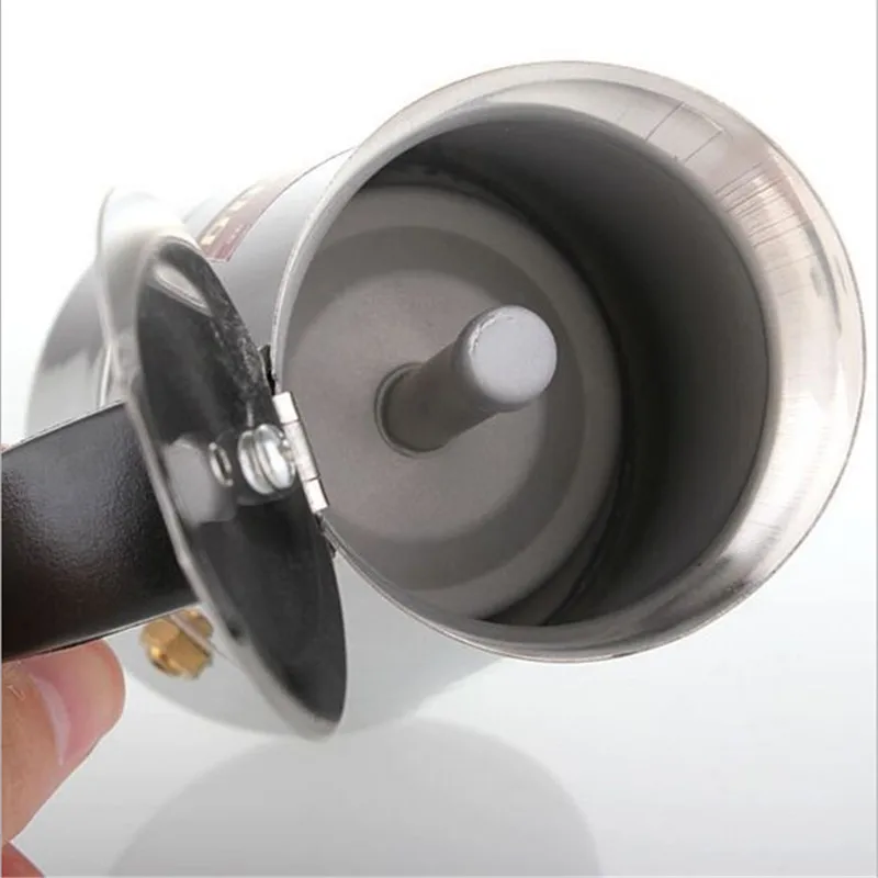 XYZLS 1 шт. нержавеющая сталь Moka Pot 4 чашки Эспрессо/Перколятор кофейник для плиты