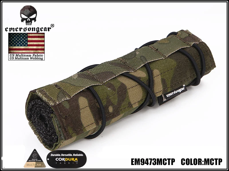 Details about   EMERSON 7" 18cm Suppressor Mirage Heat Cover Shield Protective Sleeve Muffler US 