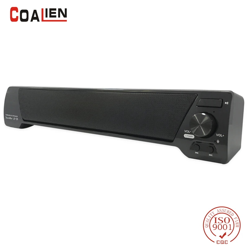 

COALIEN Wireless Bluetooth Speaker 3D Soundbar HIFI Subwoofer Stereo Hands-free TF FM Radio Microphone Speakers for Phones TV PC
