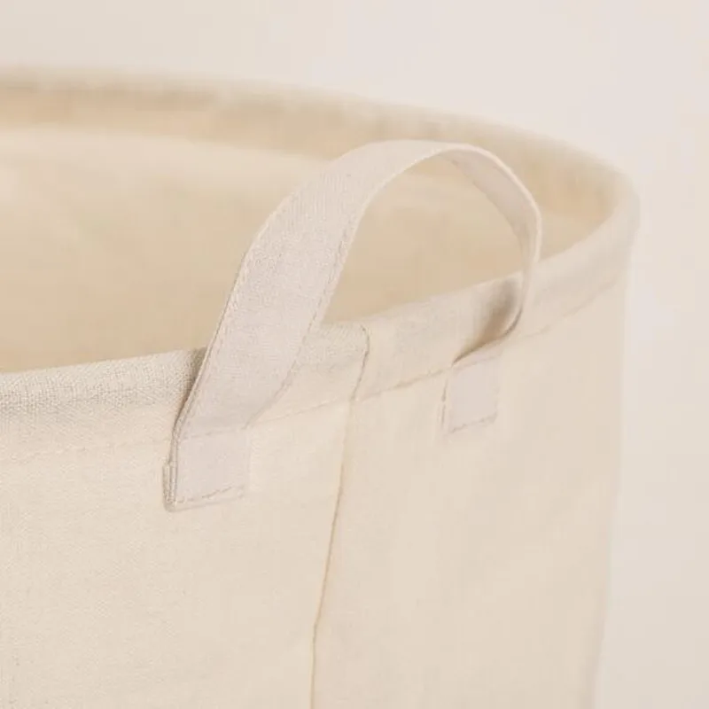 كبير سلة كبيرة للغسيل 40X60 سنتيمتر تخزين القطن الكتان حقيبة الغسيل ل لعبة الملابس القذرة طوي للماء الغسيل مربع